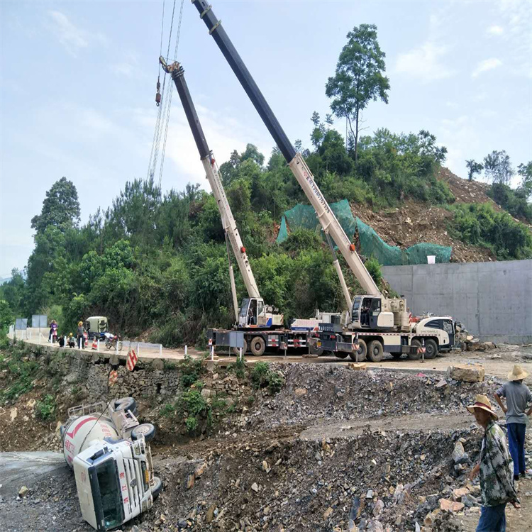 淮安淮安24小时应急道路救援吊装吊装现场实拍